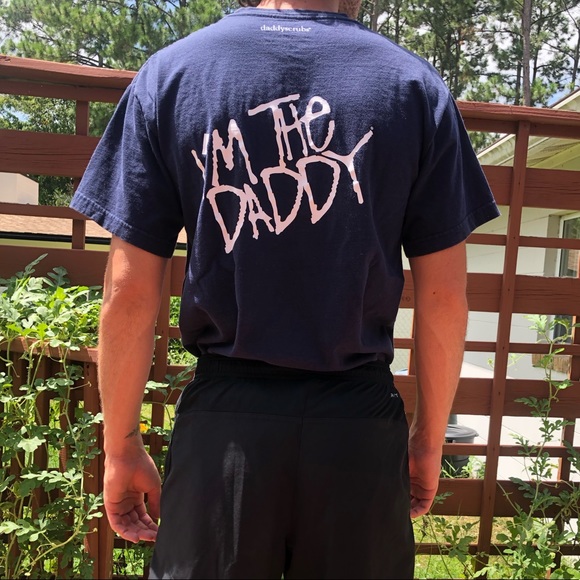 Navy blue daddy tee - Picture 3 of 4